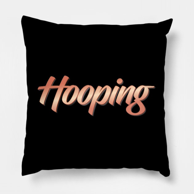 Hooping Hooper Basketball Pillow by ProjectX23Red