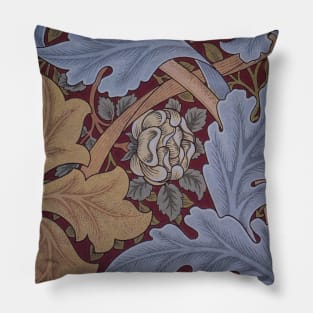 St. James Acanthus Leaves Pattern by William Morris Pillow