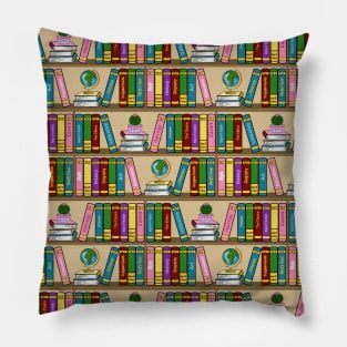Bookshelf Pattern Pillow