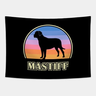 Mastiff Vintage Sunset Dog Tapestry