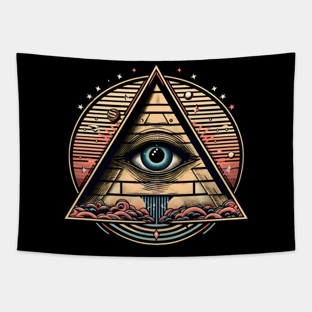 mason Tapestry by vaporgraphic