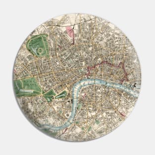 London Underground Map Challenging Pattern Pin