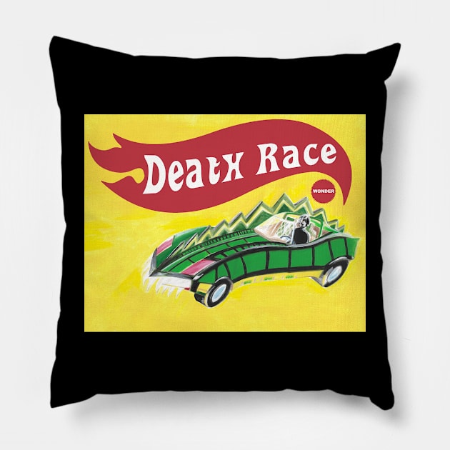 Death Race T-Shirt Pillow by Wonder design