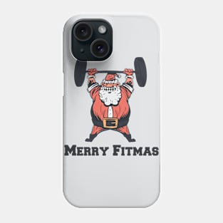 Santa Merry Fitmas Phone Case