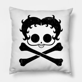 BETTY BOOP - Skull & crossbones Pillow