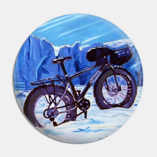 Fat Bike in Alaska Pin