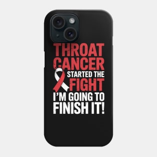 Throat Cancer Head and Neck Cancer Awareness Phone Case