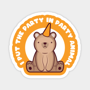 Party Animal! Magnet