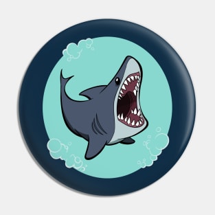 Great White Shark Pin