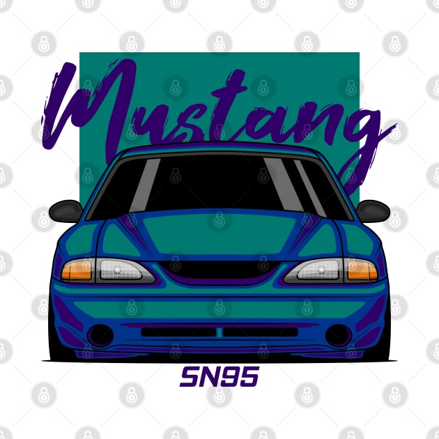 Front Mystic MK4 Stang Muscle by GoldenTuners