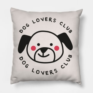 Dog lovers club Pillow