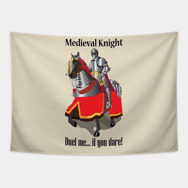 Medieval Knight Tapestry by GilbertoMS