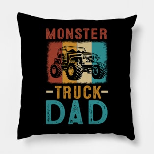 Monster Truck Pillow