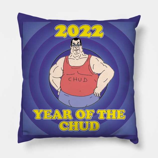 Year of the Chud Pillow by Manic