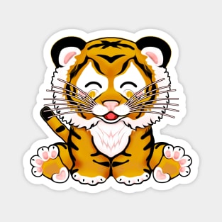 Cute tiger cub / Year of the Tiger Magnet