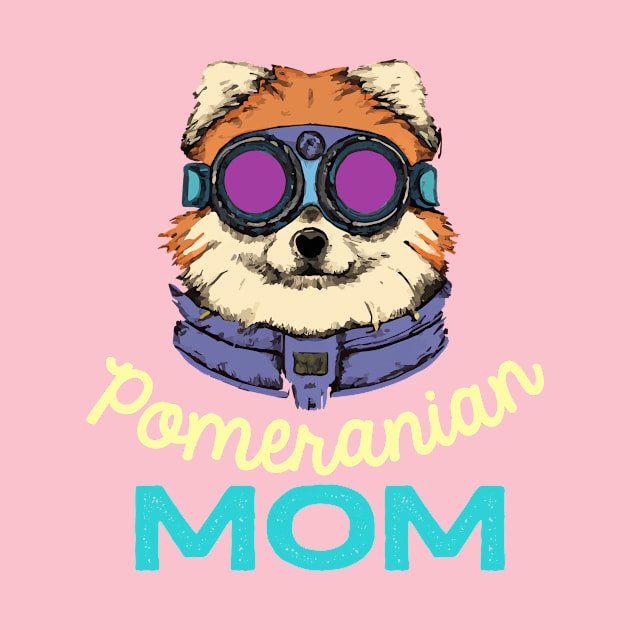 Pomeranian Mom Vintage Dog Owner Retro Dog Mother by BetterManufaktur