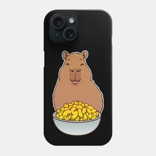 Capybara Mac and Cheese Phone Case