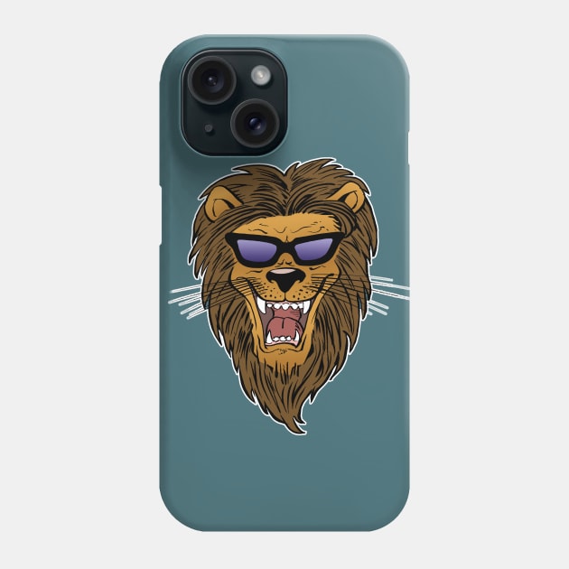 Mr. Lion Phone Case by Vick Debergh