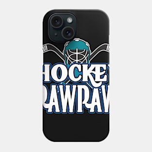 Hockey Dad Kids Hockey Father League Championship T Shirt - PAWPAW Phone Case