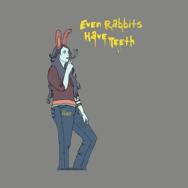 Even Rabbits Have Teeth by killmonkies