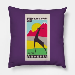 Hotel Armenia vertical Pillow