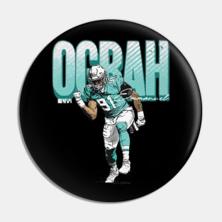 Emmanuel Ogbah Miami Bold Pin