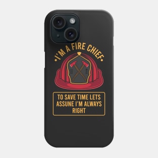 FIREFIGHTER: I'm A Fire Chief Gift Phone Case