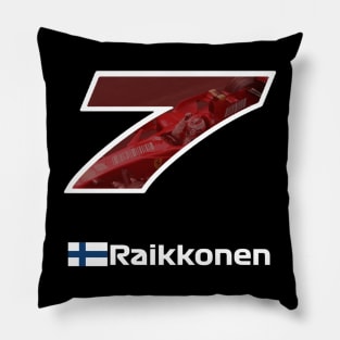 Kimi Raikkonen 7 Pillow