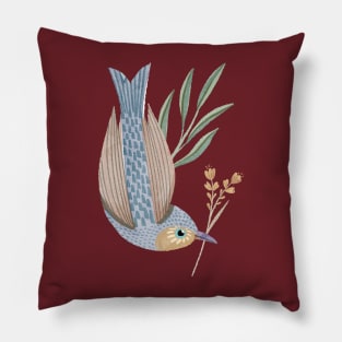 Bird Branch Pillow