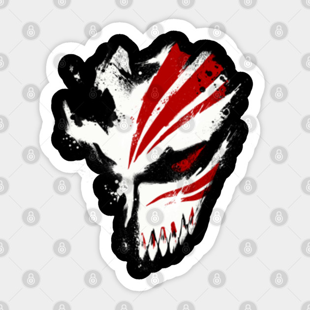 Wallpaper Kurosaki Ichigo Hollow Mask Bleach Sticker Teepublic HD