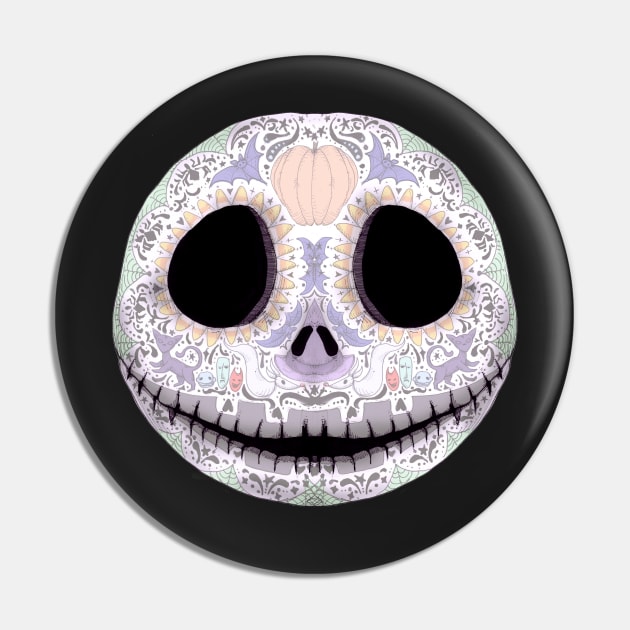 Sugar Skeleton 2.0 Pin by LVBart