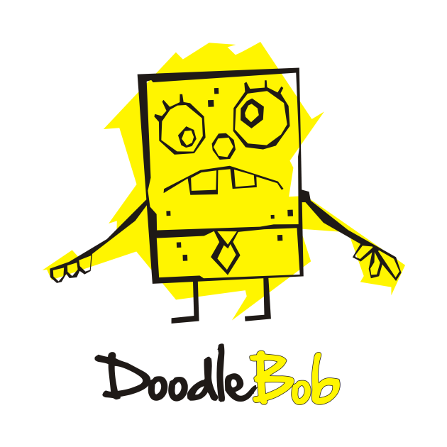 doodle bob Spongebob Tapestry TeePublic