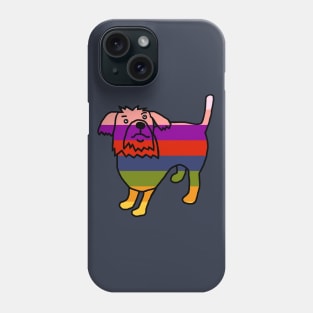 Rainbow Fergus the Dog Phone Case