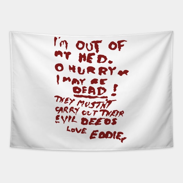 Eddie's note Tapestry by FutureSpaceDesigns