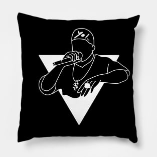 Rap Music Artist / Rapper / HipHop Pillow