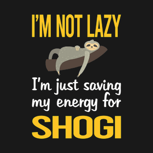 Saving Energy For Shogi T-Shirt