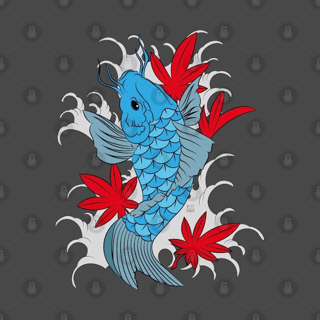 Blue_Koi_001 by Neyc Design