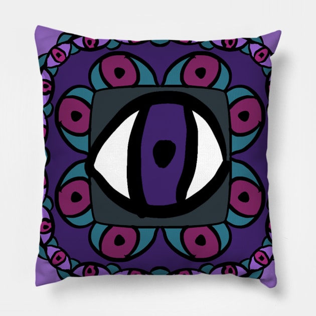 eye Pillow by AlienClownThings