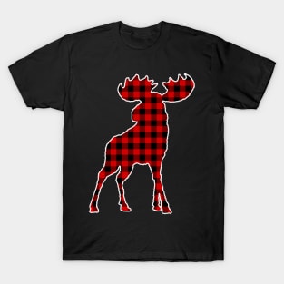 Xmas Presents For Mom Dad Red Plaid Deer Tree Idaho State T-Shirt Xmas Presents For Mom Dad Red Plaid Deer Tree Idaho State T-Shirt