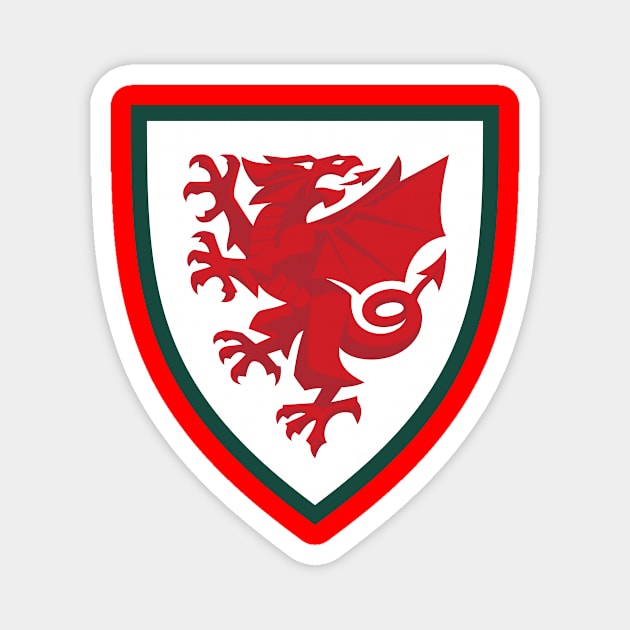 Wales National Football Team Magnet by alexisdhevan