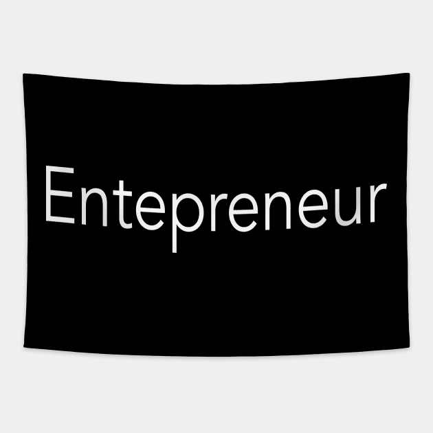Entrepreneur Tapestry by ProjectX23 Orange
