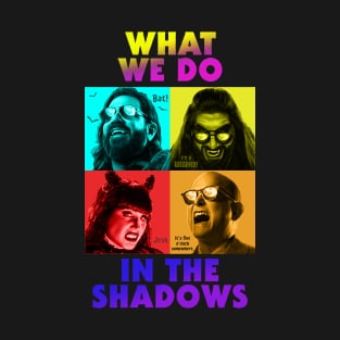 Retro what we do in the shadows T-Shirt