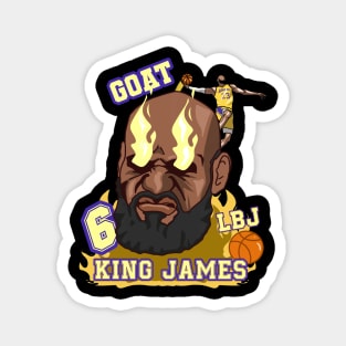 LeBron James Magnet