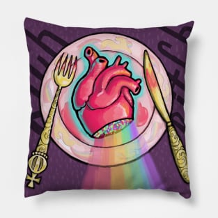 heart unicorn Pillow