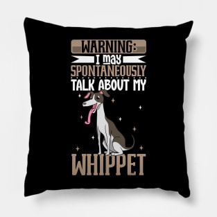 Whippet lover Pillow