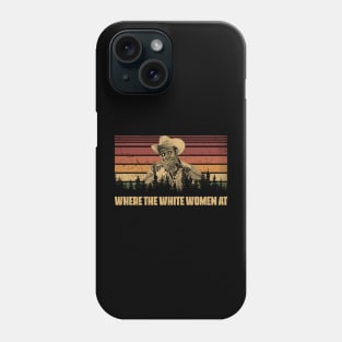 Mongo's Might - Unleash the Laughter with Saddles T-Shirt! Phone Case