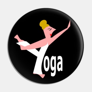 Y is for Yoga Pin