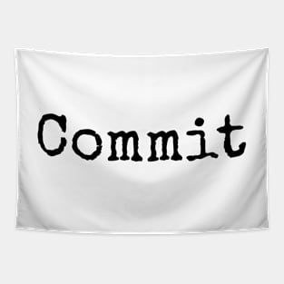 Make a Commitment Tapestry