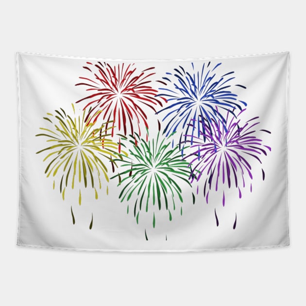 FireWork !! Tapestry by Hamady6060