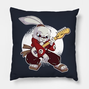 Samurai Rabbit Pillow